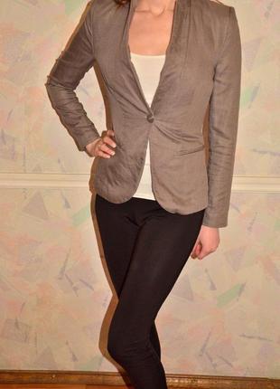 Піджак h&m льняний