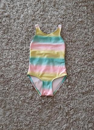 Яркий купальник h&m 98-104 размера.