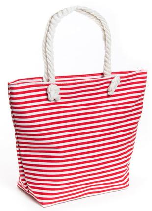 Тканинна пляжна сумка в морському стилі