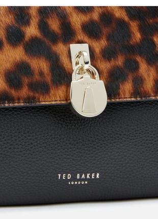 Стильна шкіряна сумка через плече ted baker,  оригінал4 фото