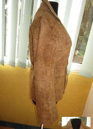 Стильна жіноча шкіряна куртка-піджак edc by esprit. сша. лот 5672 фото