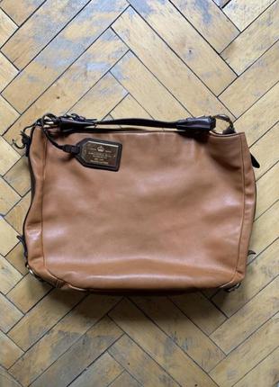 Кожаная сумка ralph lauren vintage