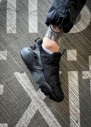 Кроссовки nike air huarache craft"black"