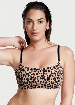 Безшовний топ бюстгальтер лео м m-dd 34с 34d 36a 36b 36dd оригінал victoria's secret виктория сикрет вікторія сікрет