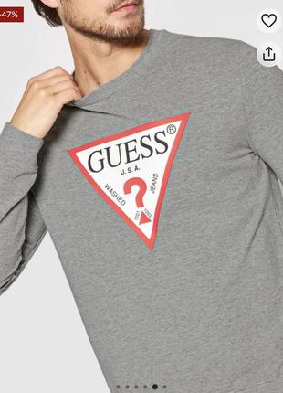 Кофта на тонкому флісі guess оригінал