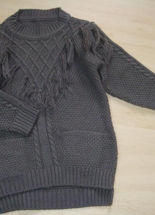 Модний светр бахрома 3-5років