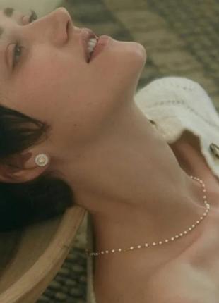 Ожерелье женские жемчужины колье ожерелья чокер
