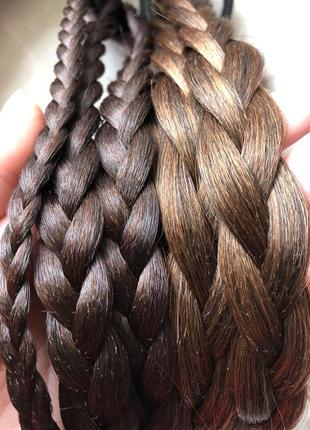 Афрорезинка афрохвост косички на резинке канекалон