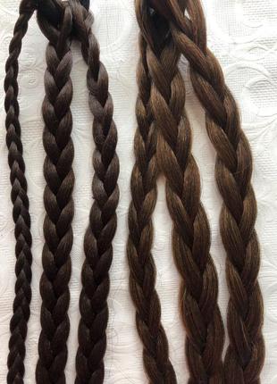 Афрорезинка афрохвост косички на резинке канекалон