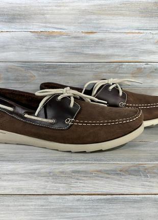 Clarks topsiders оригинальные мокасины