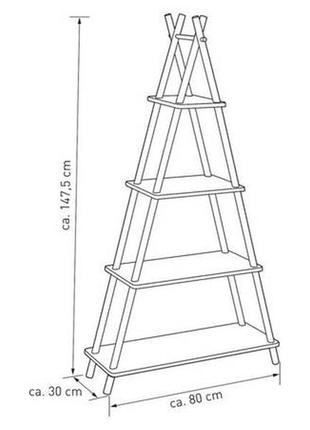 Livarno home етажерка полички для дому
