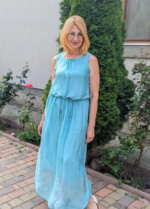 Сукня шовкова, італія1 фото