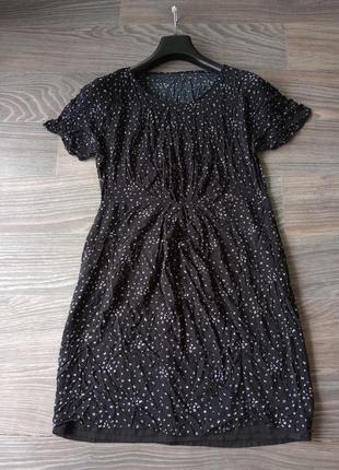 Платье, принт с азбукой