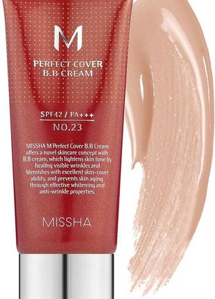 Missha - m perfect cover bb cream spf42/pa+++
