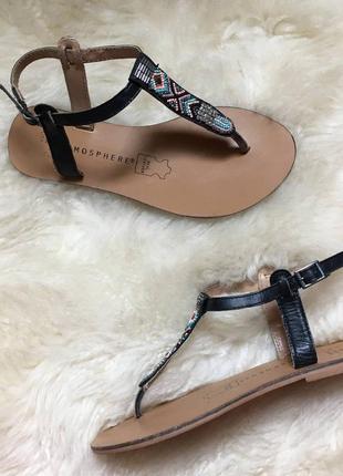 Босоніжки сандалії шкіряні atmosphere, 36