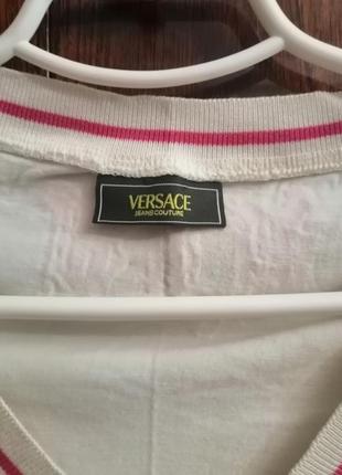 Классная фирменная футболка от бренда versace 💥💥💥4 фото