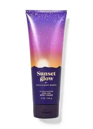 Крем для тела sunset glow bath and body works сша b2306041 фото