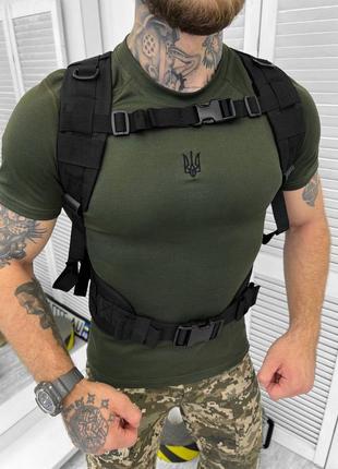 🔴 30 л! 🔴 тактический рюкзак черный с держателем для шлема шлема тактический3 фото