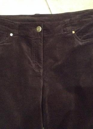 Велюрові джинси, коричневі в ідеальному стані, стрейчові6 фото