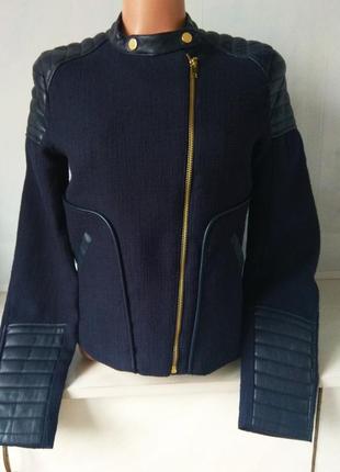 Стильная куртка косуха h&m размер xs1 фото