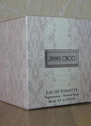 Jimmy choo eau de toilette туалетная вода 40 мл оригинал