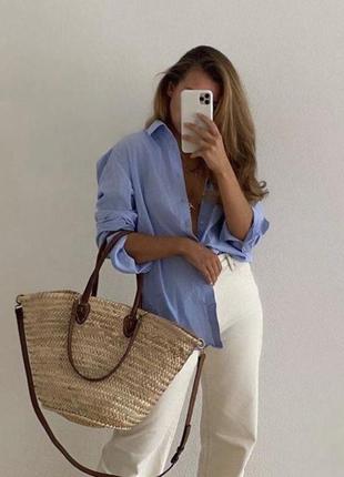 Стильная трендовая крутая рубашка рубашка блуза тренд 2023 h&m р.xxl или овесайз новая