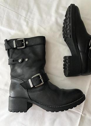 Чоботи байкерскі 7miles. шкіра 39(25,5)