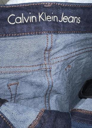 Мужские джинсы calvin klein jeans slim straight jeans in topaz rinse9 фото