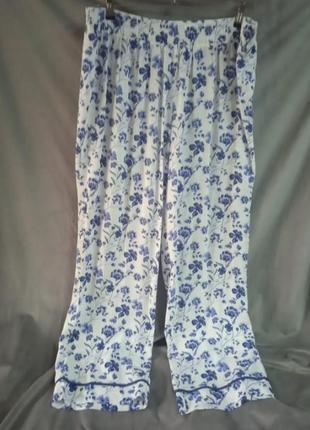Женские вискозные пижамные брюки, европейский размер 461 фото