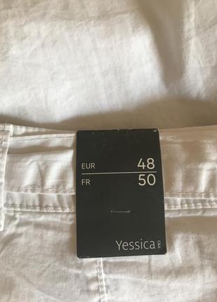 Новые белые шорты yessica 56-586 фото