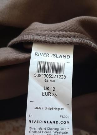 Стильная юбка на запах под замш river island9 фото