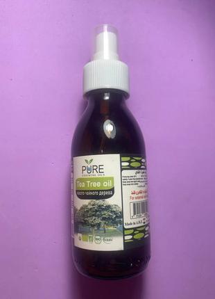 Pure tea tree oil. масло чайного дерева. 125ml