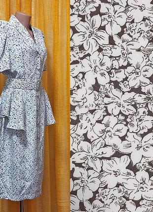 Ошатне шовковисте плаття футляр на ґудзиках у ретростилі2 фото