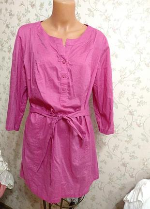 Блуза тонюсенькая котон