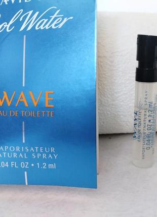 Пробник davidoff cool water wave man для мужчин2 фото