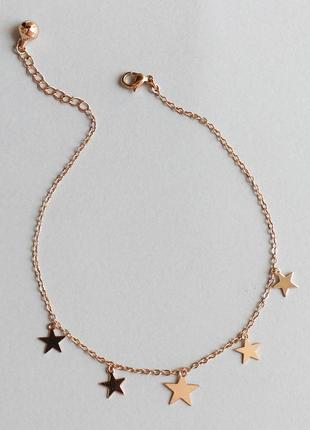 Браслет на ногу star anklet