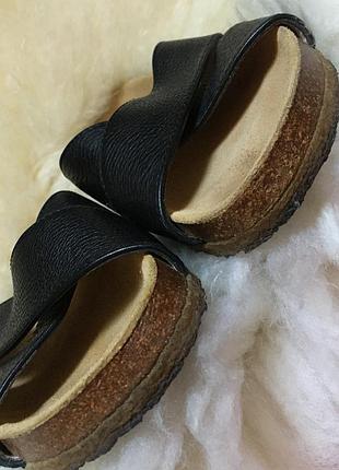 Шлепки шлёпанцы кожаные летние, 355 фото