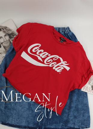 Футболка красная coca-cola