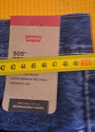 Levi's men's 505 regular fit jeans - 100% оригинал из сша! 40w x 29l8 фото