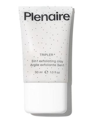 Plenaire tripler 3in1 exfoliating clay отшелушивающее средство 3 в 1 , 30 мл