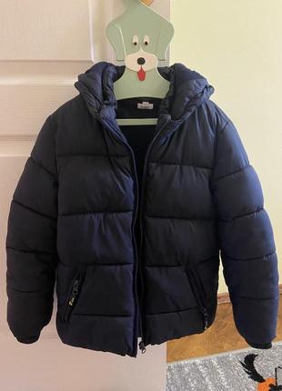 Курточка зимняя на мальчика 6-7 лет на рост 122 см идеальное состояние б/у1 фото