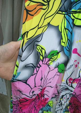 Премиум ,батал! шикарное эластичное платье-рубашка с карманами,56-60разм, турция.3 фото