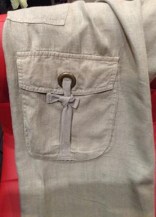 Стильні круті штани оригінального фасону кольору хаккі.  pologarage5 фото