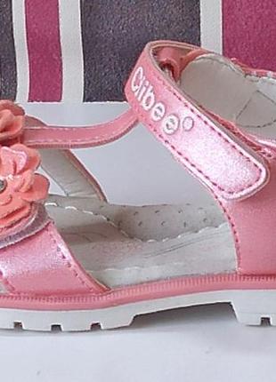 Открытые босоножки сандали для девочки летняя обувь клиби clibee 178 р.25,308 фото