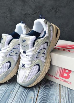 Стильні бежеві жіночі кросівки нью баланс new balance на товстій підошві с протектором-жіноче взуття