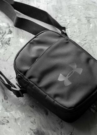 Сумка мессенджер under armour solo, сумка через плечо андер армор спортивная барсетка на 4 отд3 фото