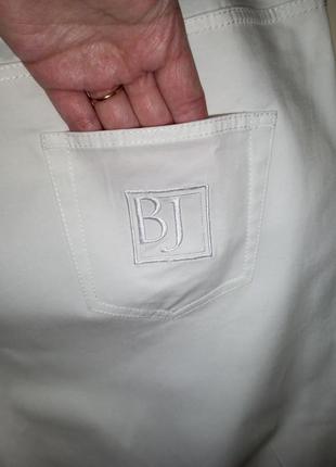 Стрейч,летние,белые брюки-джинсы с карманами,большого размера,вj,германия6 фото