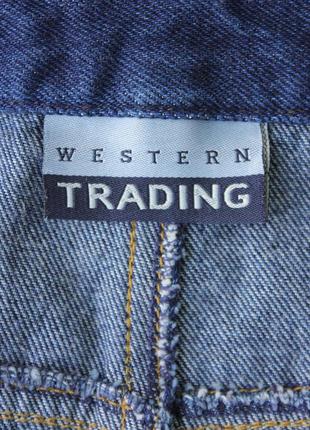 Джинсовая юбка western trading5 фото