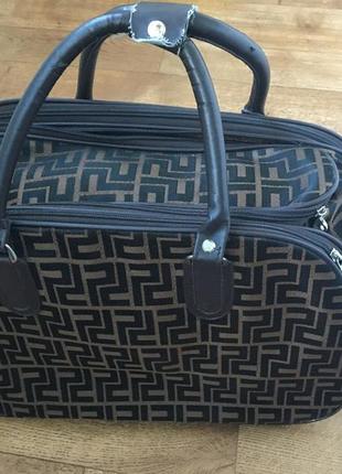 Дорожная сумка. коричневая сумка. сумка в дорогу. красивая дорожная сумка