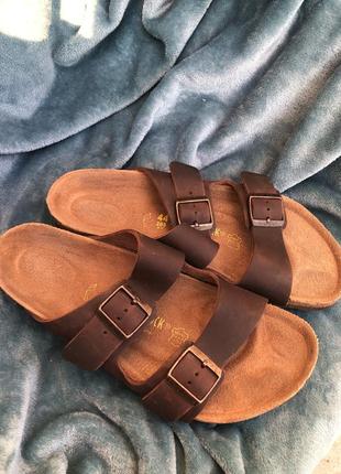 Birkenstock шлепки кожа. оригинал.